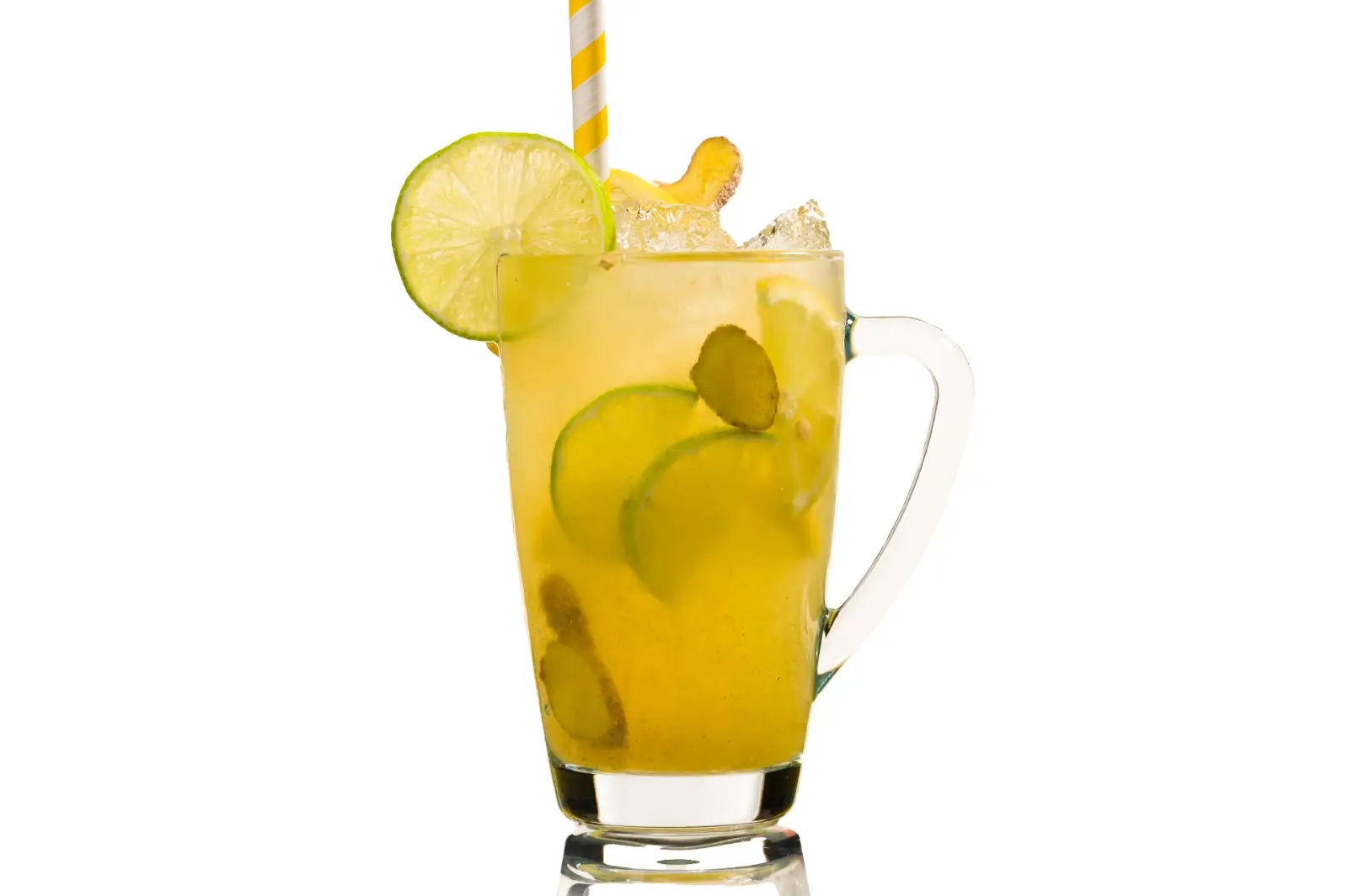 Herbatka mrożona limonka cytryna imbir